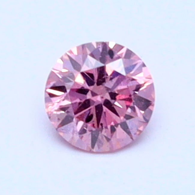 4PP 0.12ct Certified Loose Pink Diamond From WA